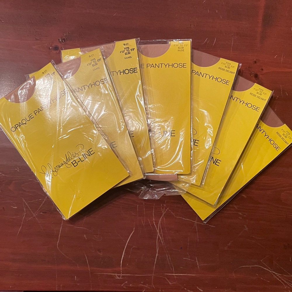 VTG 7 Pairs Pantyhose by Bloomingdale’s